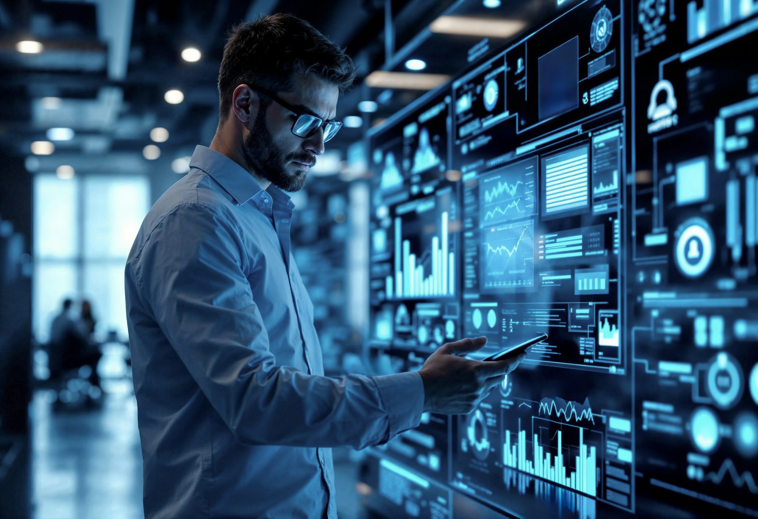 analista-de-datos-que-trabaja-con-una-interfaz-futurista